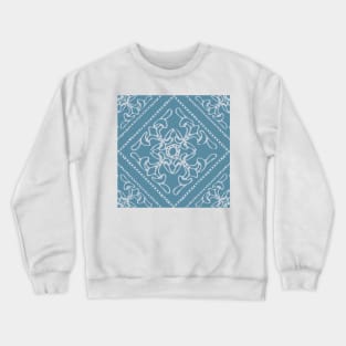 Seamless colourful ornament tiles Crewneck Sweatshirt